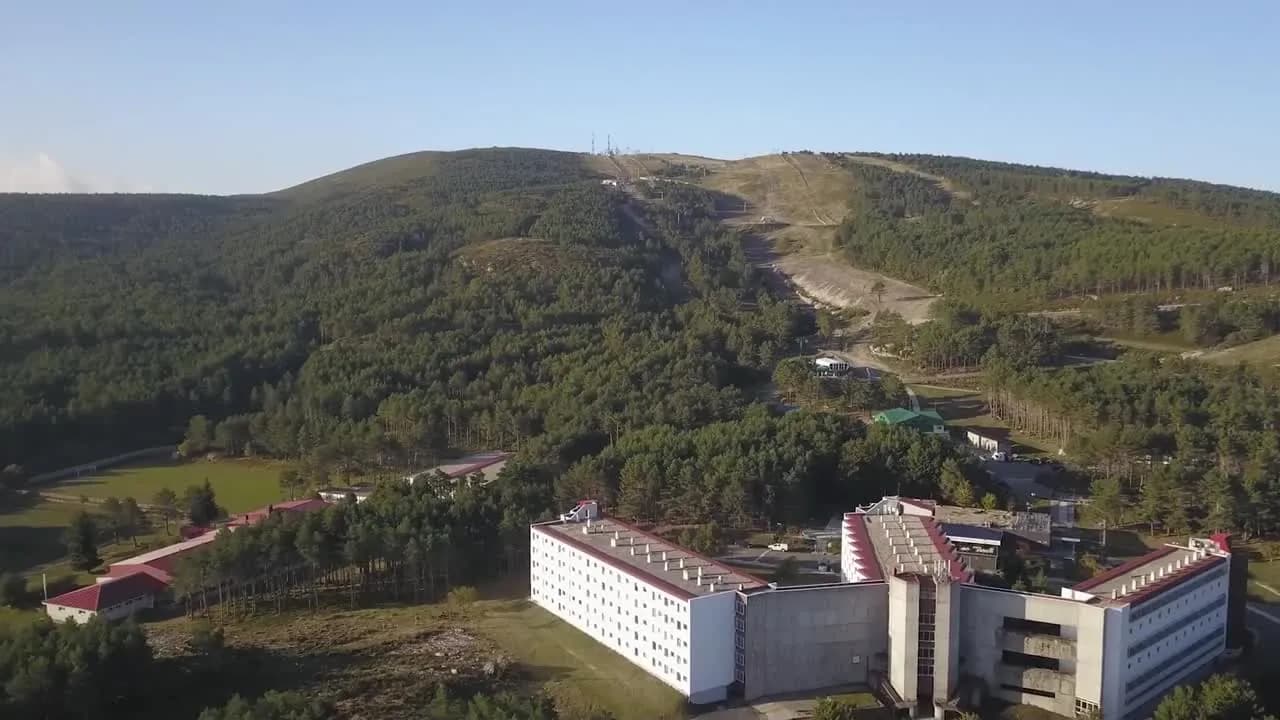 View of the Manzaneda resort
