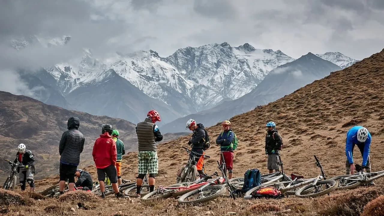 Die perfekte MTB-Reise in der Annapurna-Region: Biken auf 5400m (Foto 6)